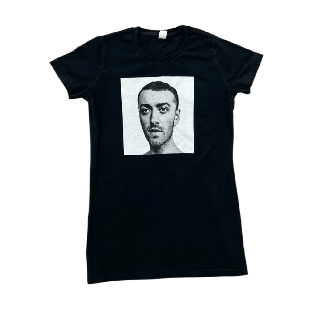Sam Smith Concert Tour 2018 Black Graphic Shirt T-shirt Band Tee